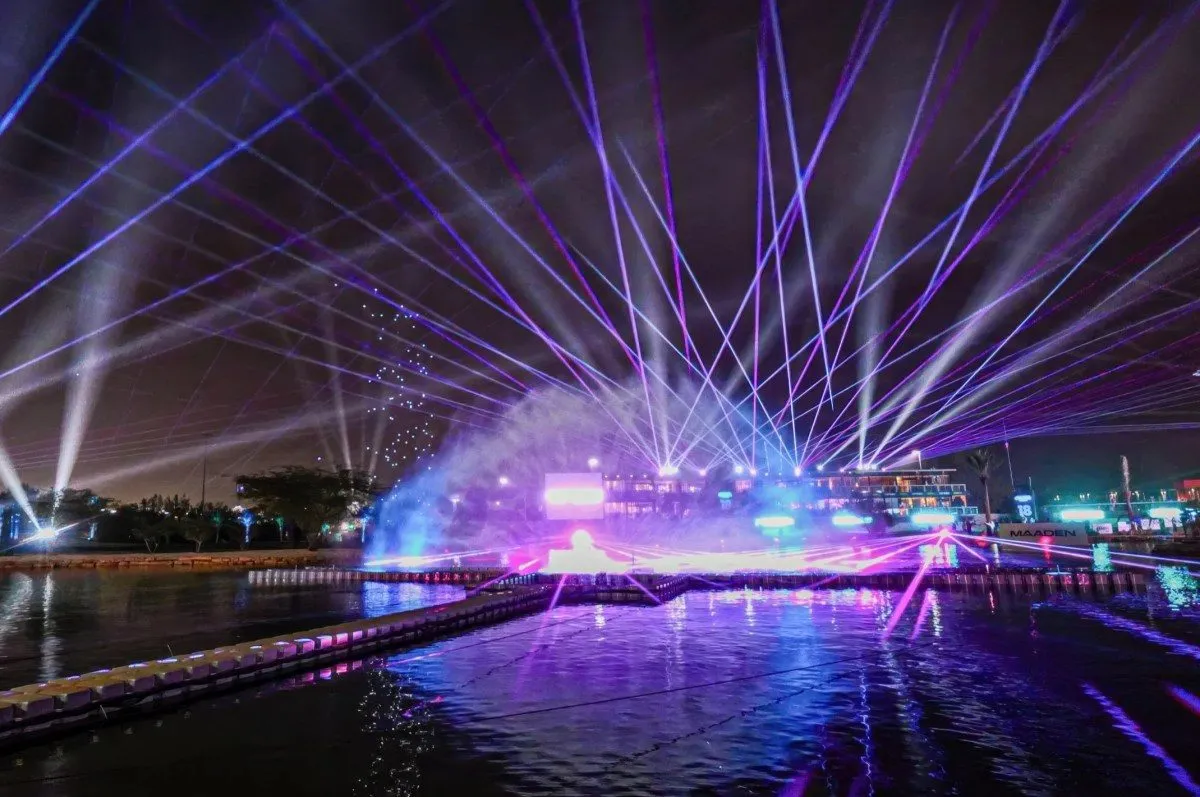 Khareef Festival Fountain