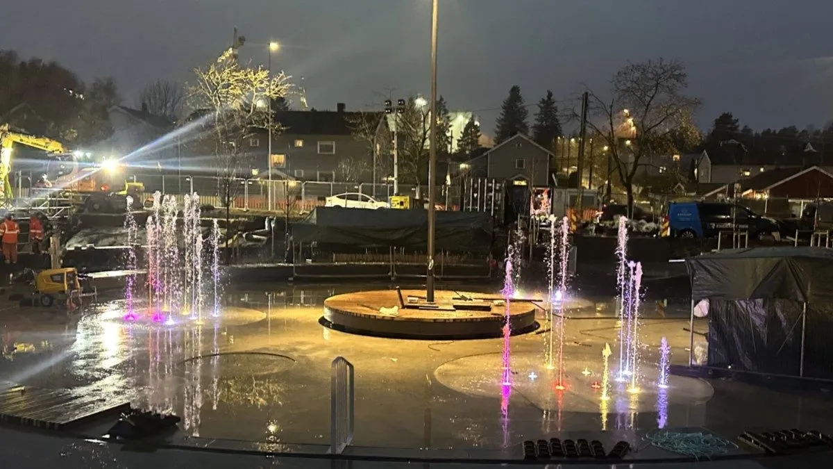 Skaarerparken Fog Installation