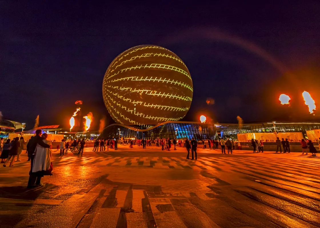 EXPO Astana Animated Musical Fountain