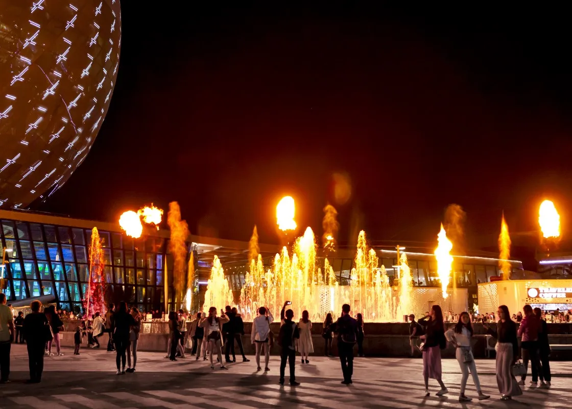 EXPO Astana Animated Musical Fountain