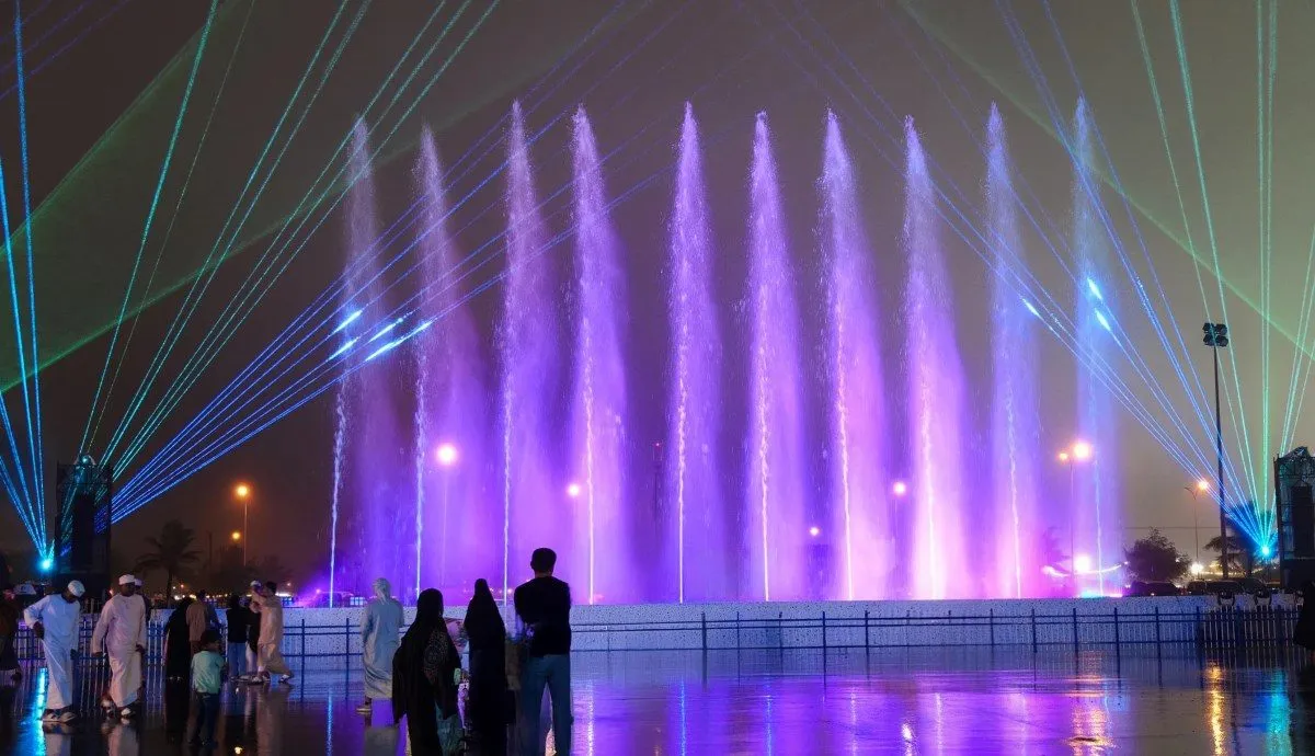 Khareef Festival Fountain