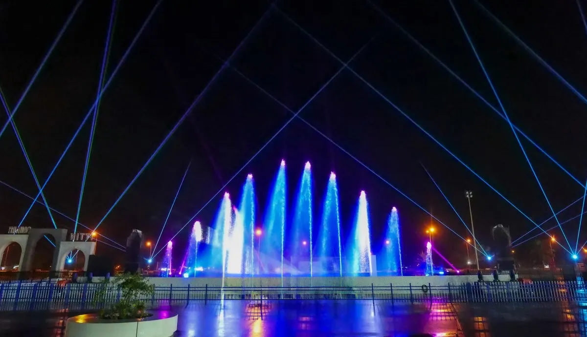 Khareef Festival Fountain