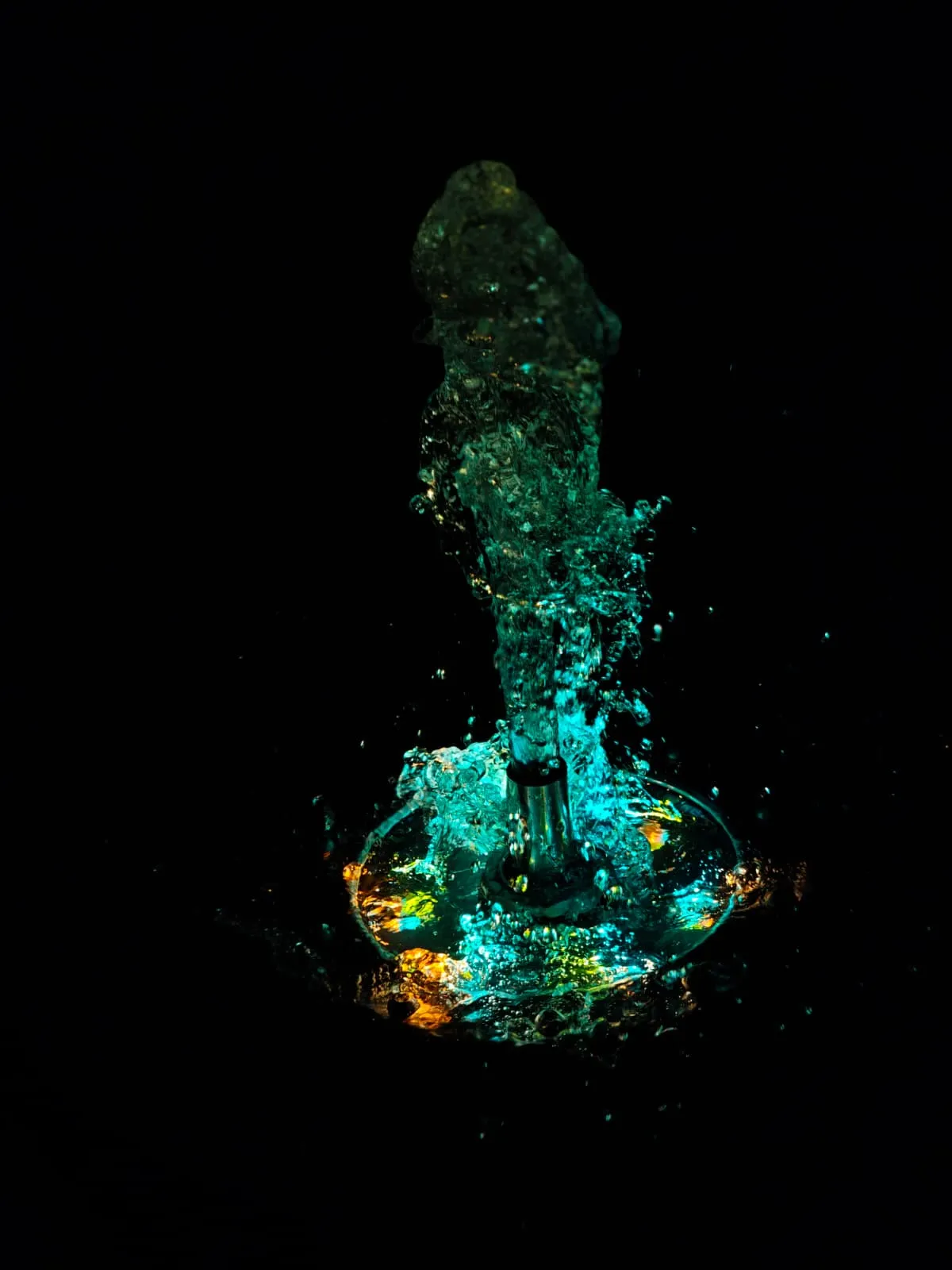Aquatronic nozzle under test