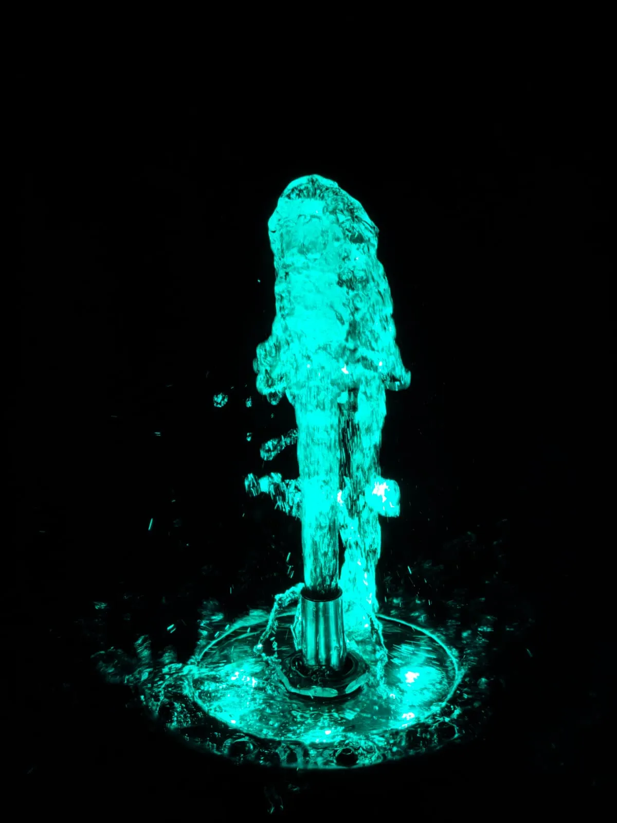 Aquatronic nozzle under test