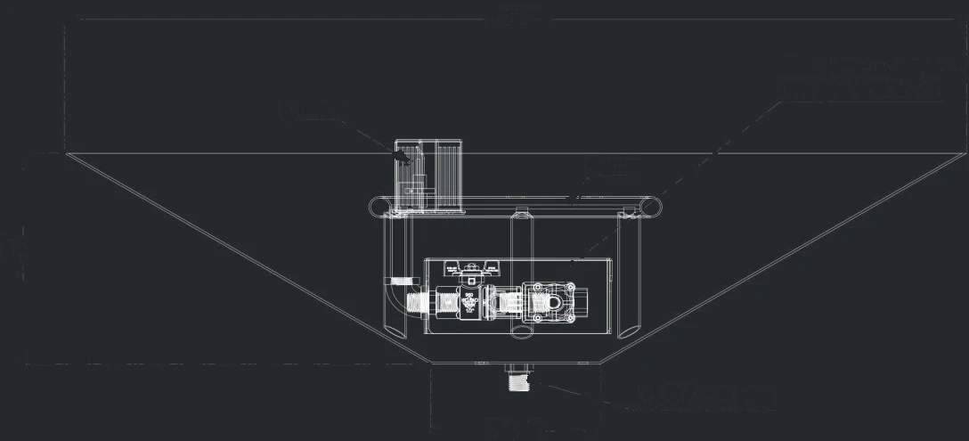 AquaFIRE BOWL technical drawing