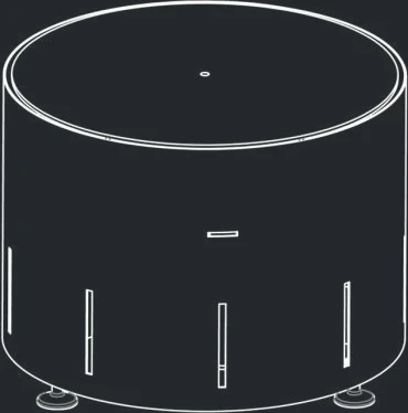 AquaPULSE technical drawing