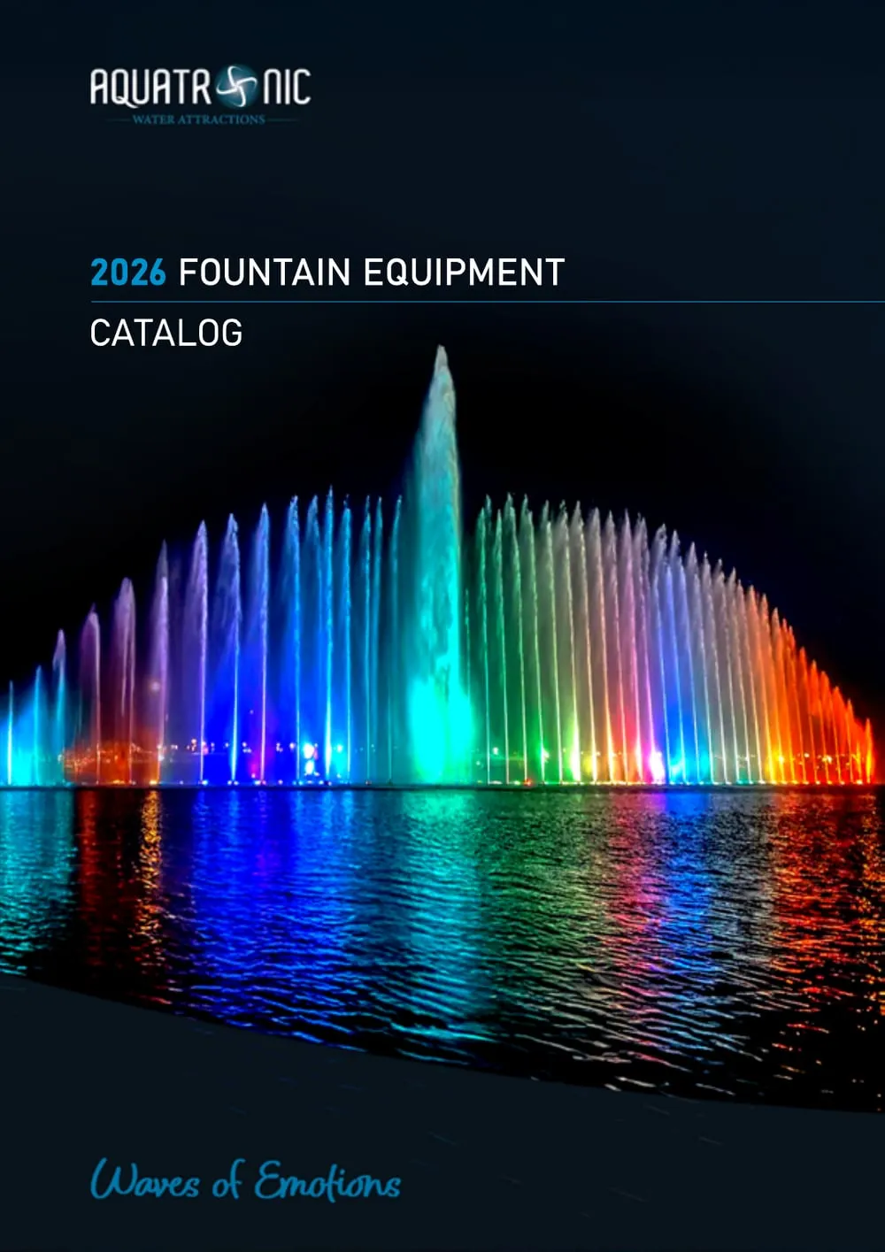 AquaTronic 2026 Fountain Equipment Catalog
