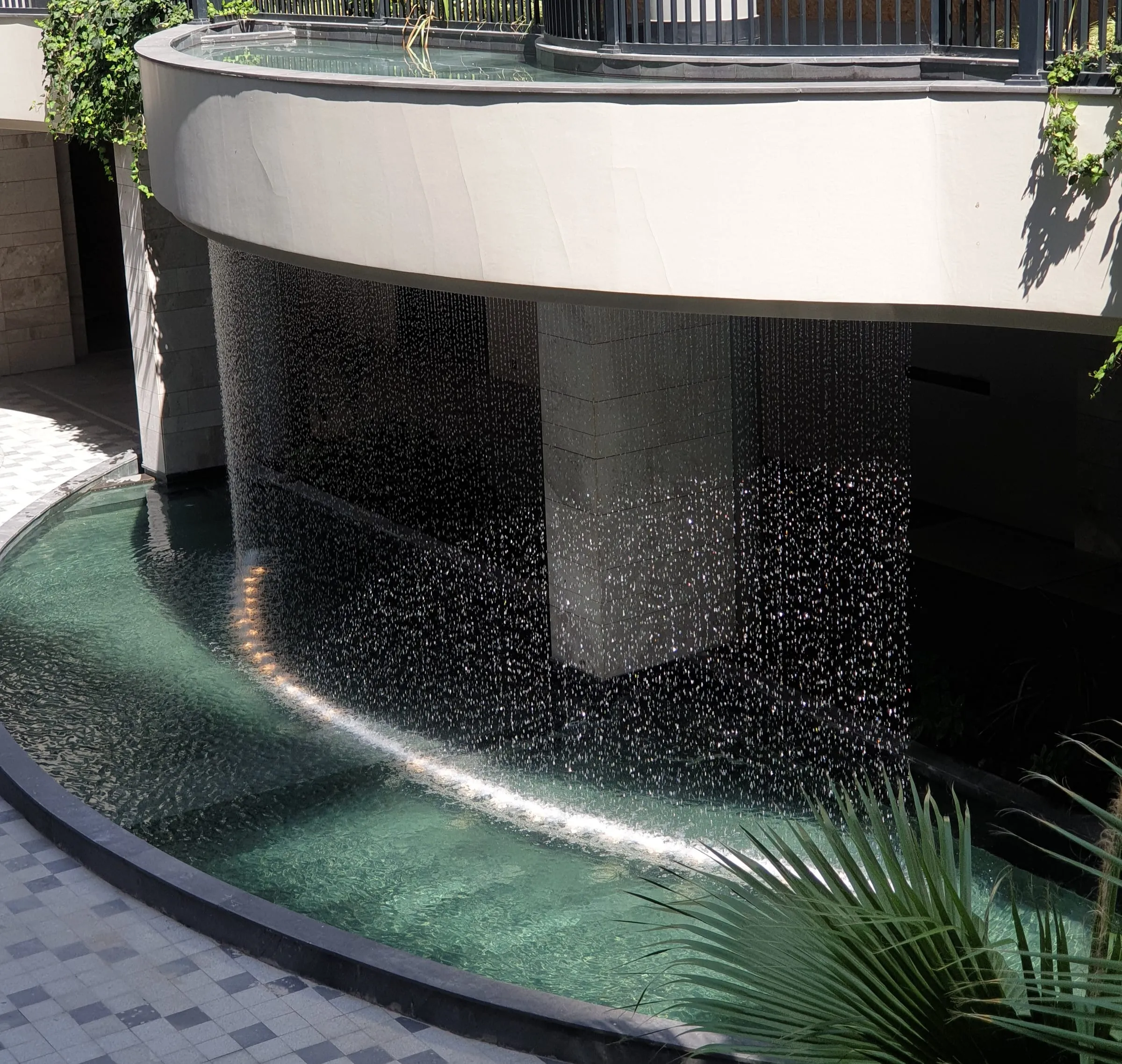 CLASSIC WATER CURTAIN in operation