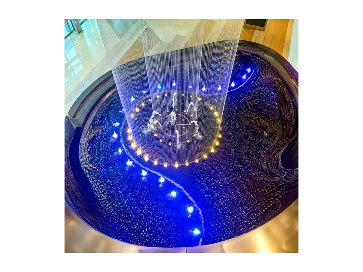 LACE WATER CURTAIN
