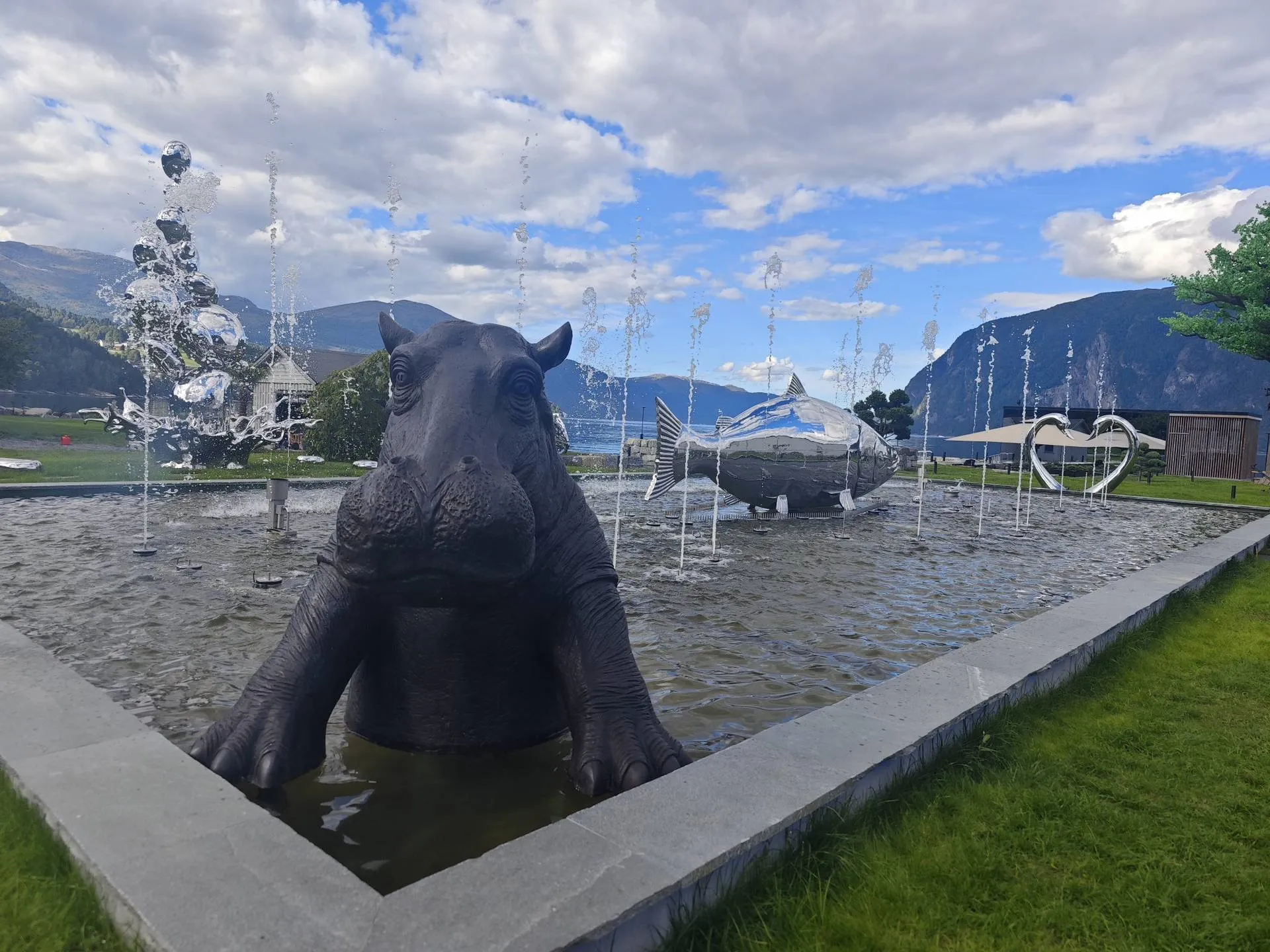 Stranda Animated Fountain, Norway