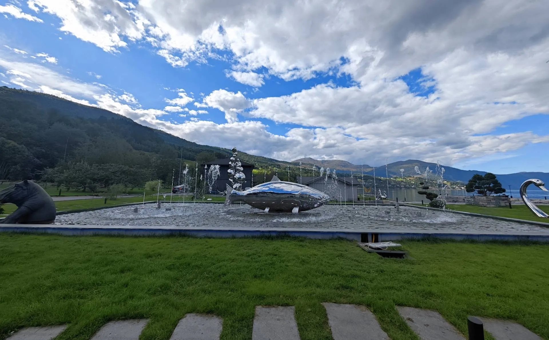 Stranda Animated Fountain, Norway
