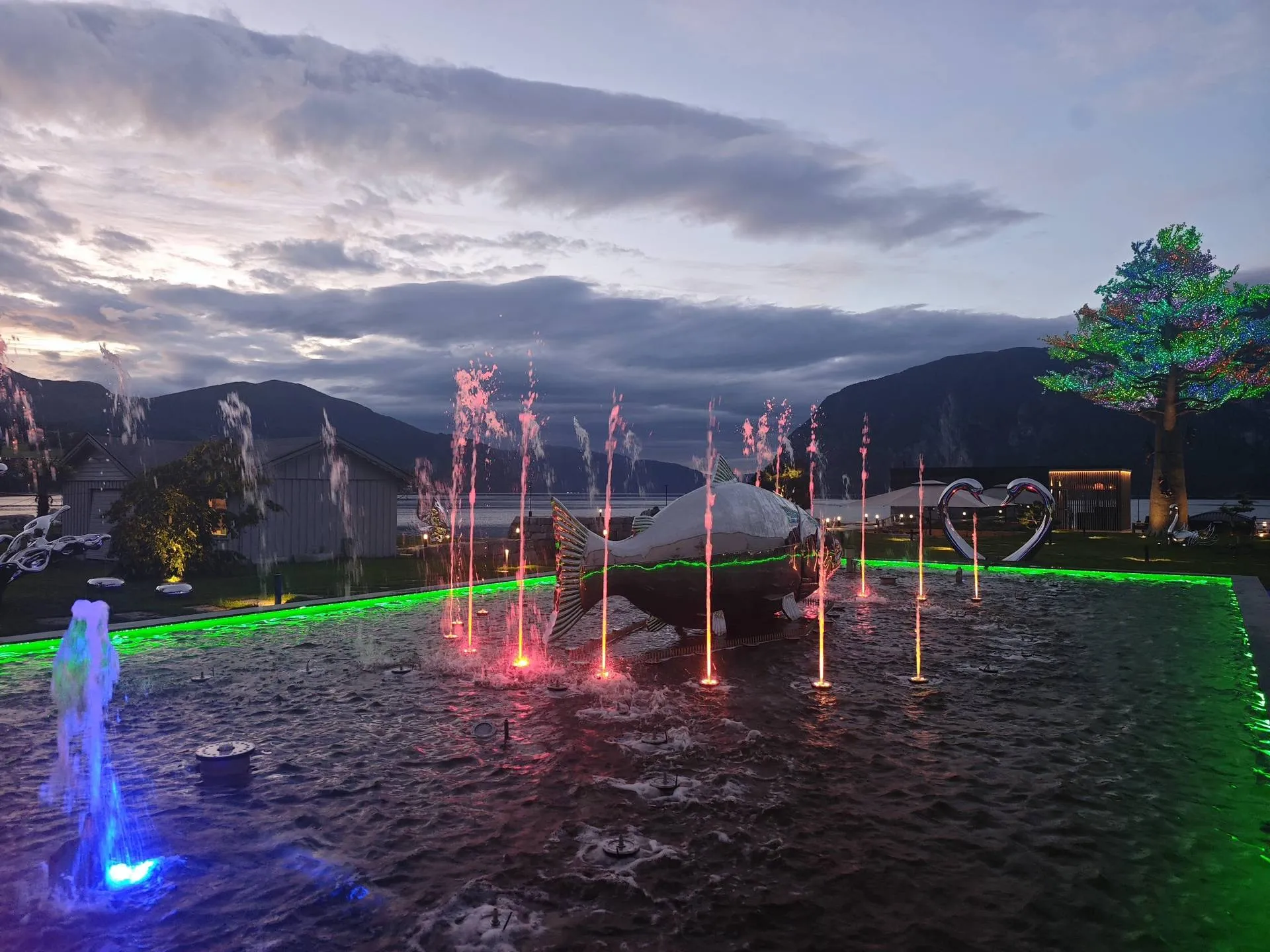 Stranda Animated Fountain, Norway