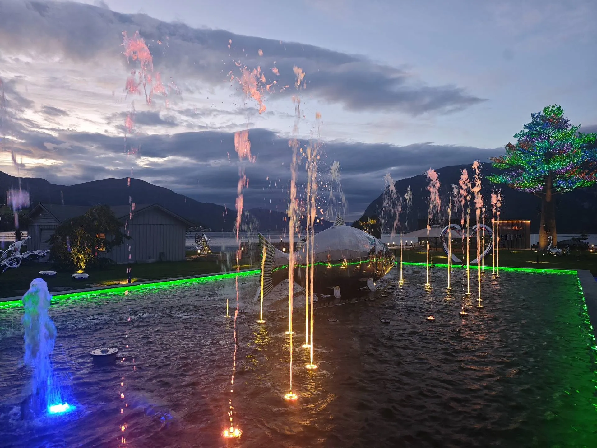Stranda Animated Fountain, Norway